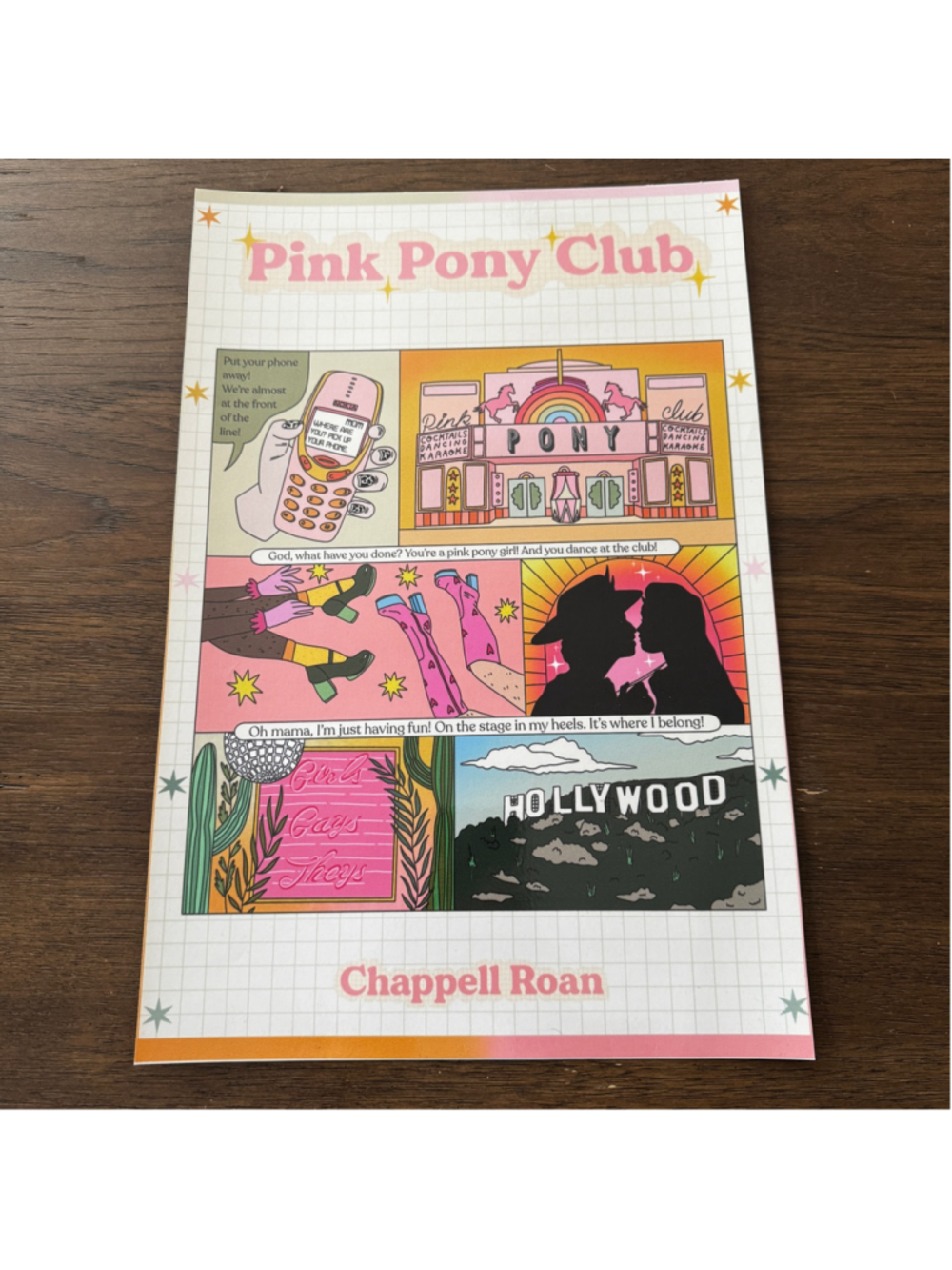 Pink Pony Club Chappell Roan Laminated Poster | 12x18 | Pop Music Wall Art